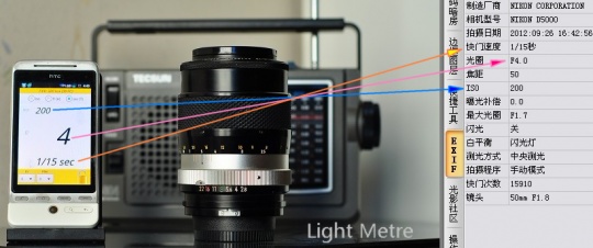 有了“测光表”——Light Meter，玩全手动镜头更轻松了！