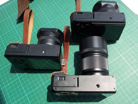 适马DPM系列相机的腕带手柄包皮改造