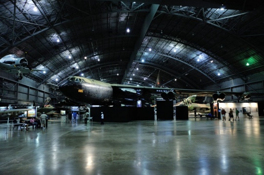 美国国家空军博物馆 作为空军迷跟飞机迷看到B52战略轰炸机的心情是极其澎湃的 