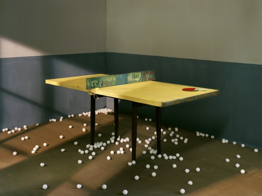 Ping Pong 乒乓  150cmx200cm，收藏级喷墨打印，2011